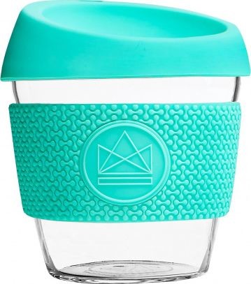 Neon Kactus Neon Kactus szklanka do kawy Free Spirit 220 ml szklanka/silikon miętowy twm_912529