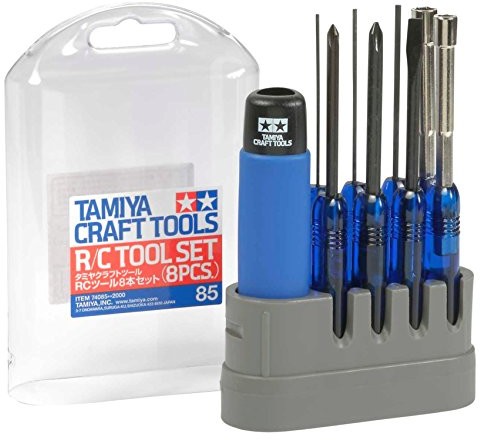 Tamiya Tamiya 300074085 RC zestaw narzędzi 8 sztuk 74085-000