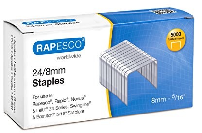 Rapesco Zszywki s24802z3 24/8 MM 5000 sztuka S24807Z3