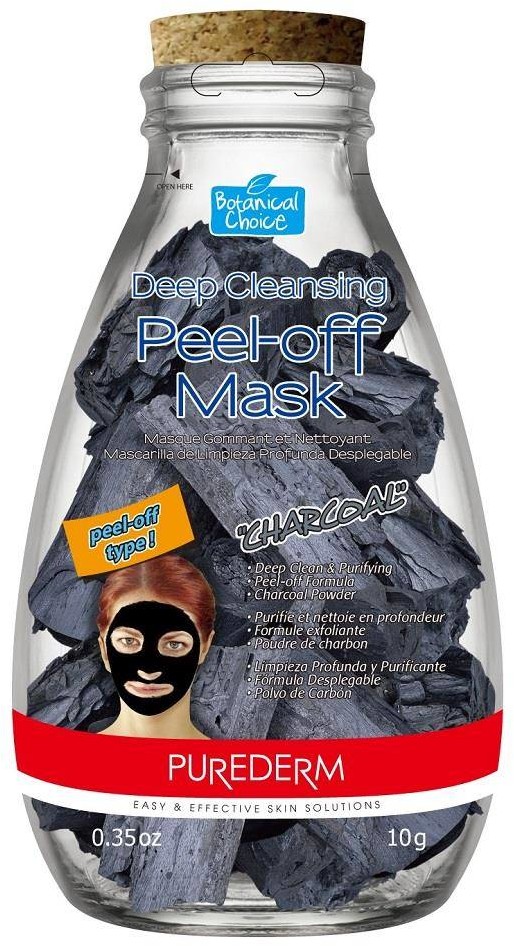 Purederm Deep Cleansing Peel-Off Mask czarna maska oczyszczająca Charcoal 10g
