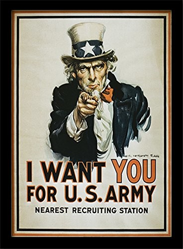 Pyramid International i Want you/Uncle Sam Gera hmter druk artystyczny, A3 FP10122A-PL