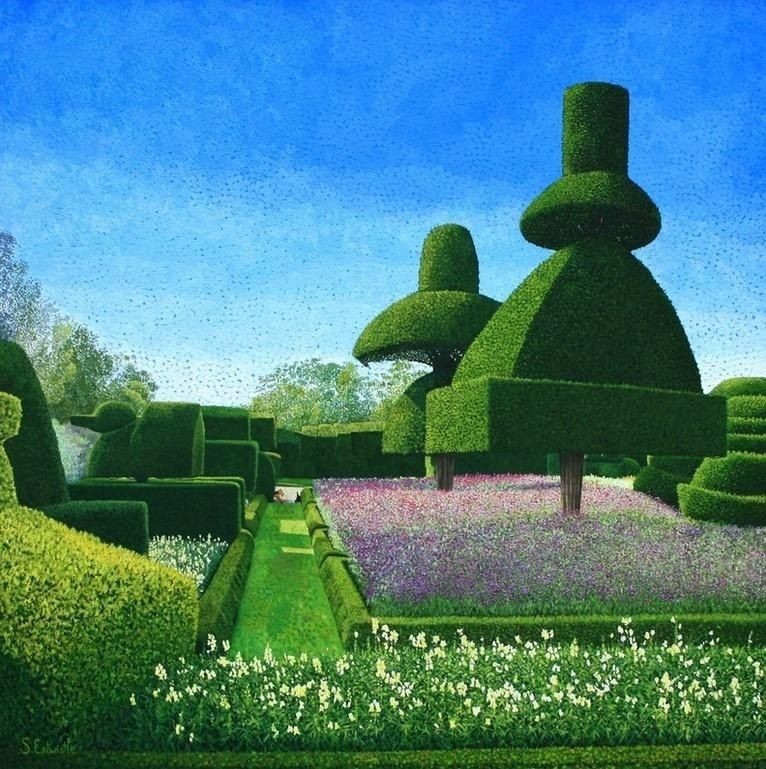 Susan Entwistle Susan Entwistle Karnet z kopertą Levens Hall Topiary 441253