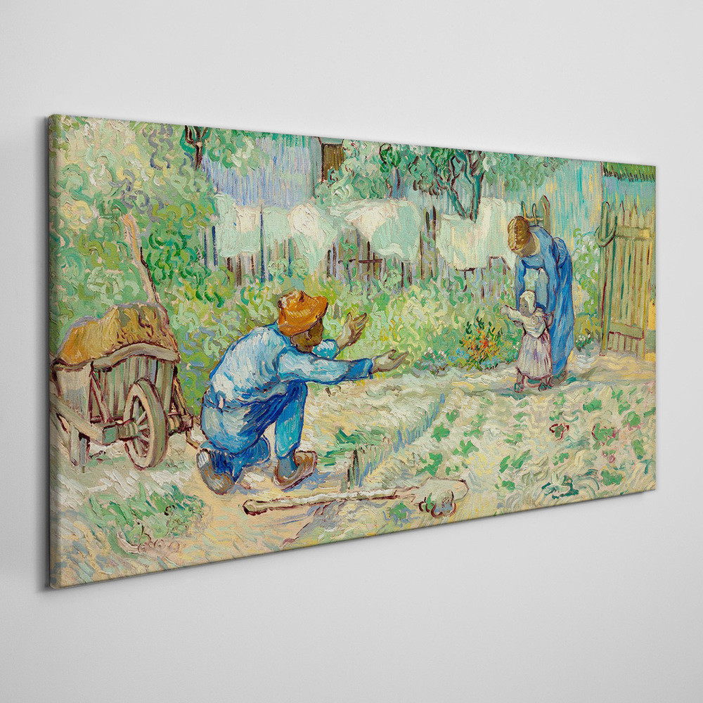 PL Coloray Obraz na Płótnie Pierwsze kroki Van Gogh 120x60cm