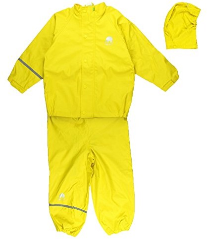 Suit CeLaVi dziewczęce spodnie przeciwdeszczowe Rainwear Basic 100 żółty 1145-324