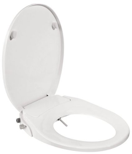 GELCO gelco wzornictwo 707490 deska sedesowa WC cleanea, funkcja kabiny prysznicowej, biały 707490