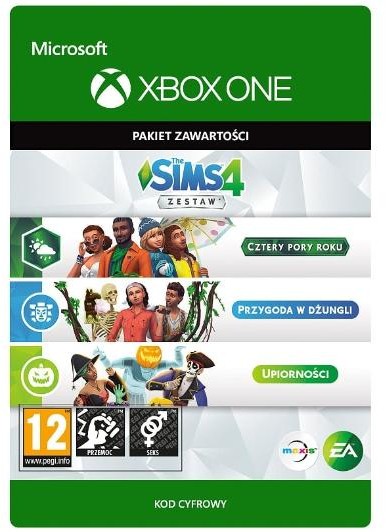 The Sims 4 Pakiet Dodatków 1 DLC GRA XBOX ONE wersja cyfrowa