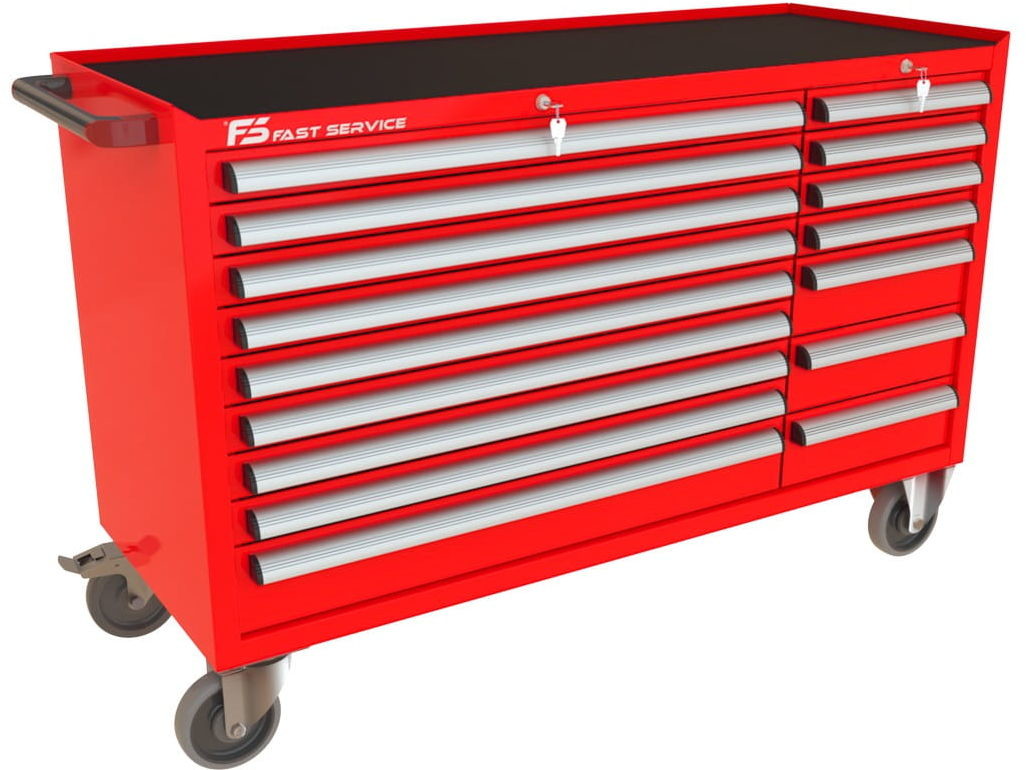 Fastservice Wózek warsztatowy MEGA z 16 szufladami PM-211-13 PM-211-13