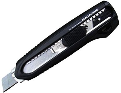 Tajima Naoto aluminist Cutter z magazynkiem, elastomer, 3 ostrza, 1 sztuki, Taj-18441 (LCM500)