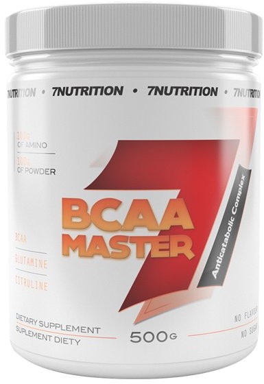 7Nutrition BCAA Master, 500 g, pomarańcza