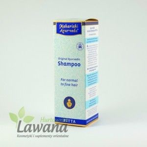 Maharishi Ziołowy szampon do włosów cienkich i delikatnych Pitta 200 ml PREMIUM Ayurveda(BDIH)