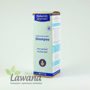 Maharishi Ziołowy szampon do włosów cienkich i delikatnych Pitta 200 ml PREMIUM Ayurveda(BDIH)