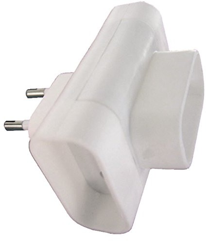 Zenitech zenitech  Triplite zwielokrotnionej-gniazdko elektryczne, 6 A, z boku, biały 190616