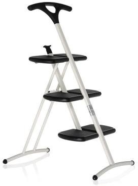 Kartell 0700003 tiramisu 'składana drabinka, plastikowe, białe, 43 x 92 cm 0700003