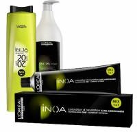 Loreal Inoa ODS2 zestaw do koloryzacji bez amoniaku farba + oksydant + szampon