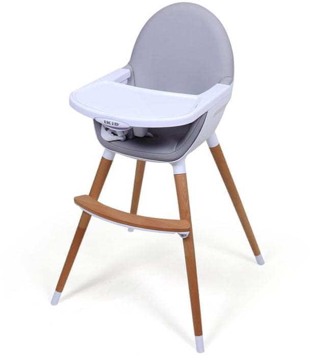 AT4 krzesełko dla dzieci Webaby szary/biały