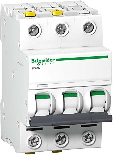 Schneider Electric LS-Schalter a9 °F05316 3P 16 A D iC60 N Acti9 wyłącznik nadmiarowo-prądowy 3606480441561 A9F05316