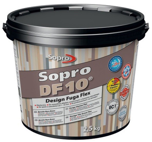 Sopro Fuga szeroka Flex DF10 Design 90 czarna 2 5 kg 1061/2,5