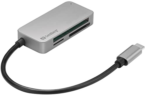 Sandberg czytnik kart usb c multi 136-38