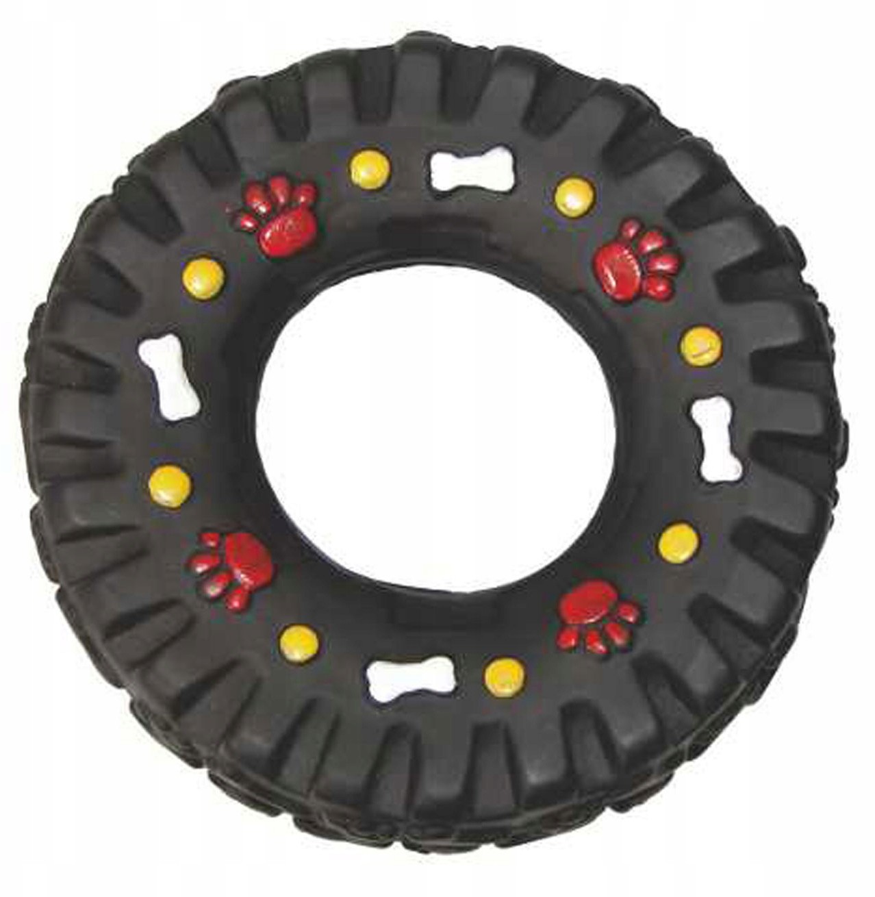 Opona Zabawka Gryzak Dla Psa Piszcząca 13 cm