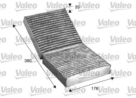 VALEO Filtr, przewietrzanie przestrzeni pasażerskiej 715508