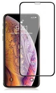 iPhone SZKŁO HARTOWANE iPhone XR Na cały Ekran Klejone po całości