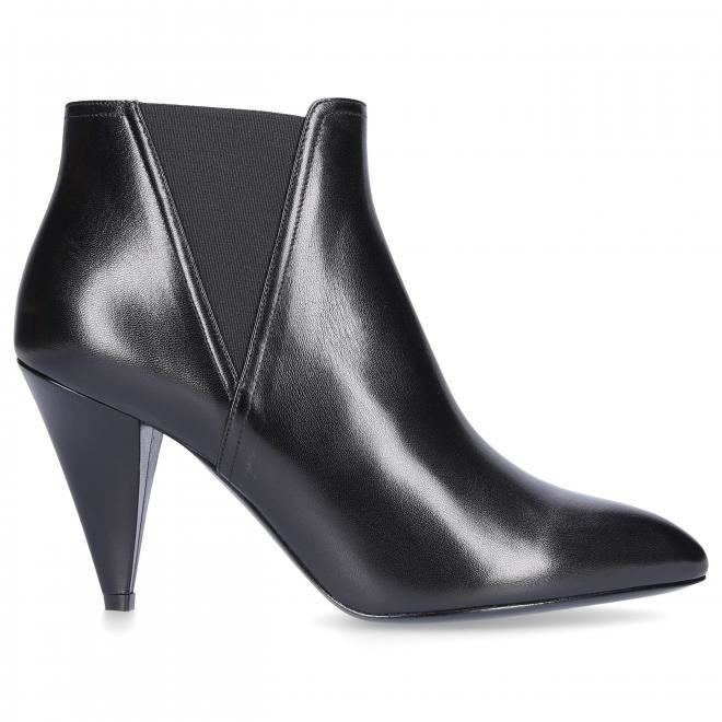 Celine Céline Chelsea Boots CROPPED CHELSEA BOOT  Logo czarny - Celine