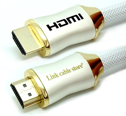 Link Cable Store LCS Orion kabel HDMI, 3d, 1.4  2.0, rozdzielczość 2160p 4 K Ultra HD, Full HD 1080p, ARC, sygnał wideo HDMI z Ethernet, pozłacana wtyczka Orion Ultimate 1m