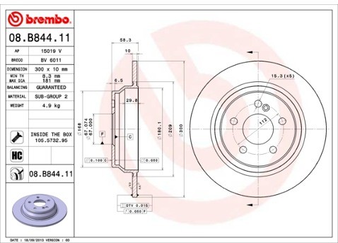 BREMBO 08.B844.11