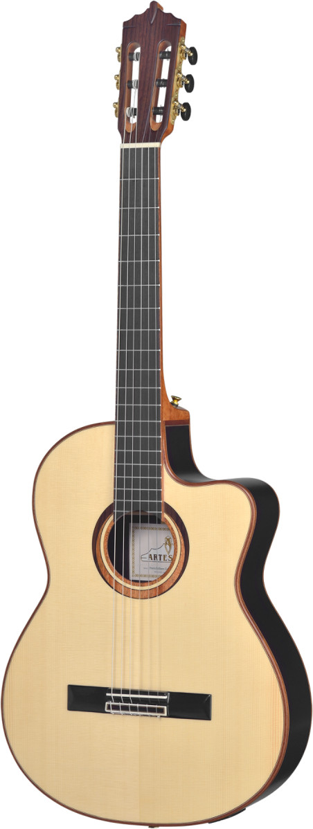 Artesano Nuevo Brillante RS Cut eSonido gitara elektro klasyczna
