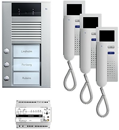 TCS prepack Video 3 przyciski AVD + ivh3222 AP, pve1530  0010