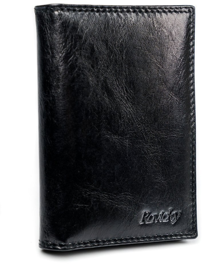 Rovicky Etui na karte skórzane N1912-RVTK Black