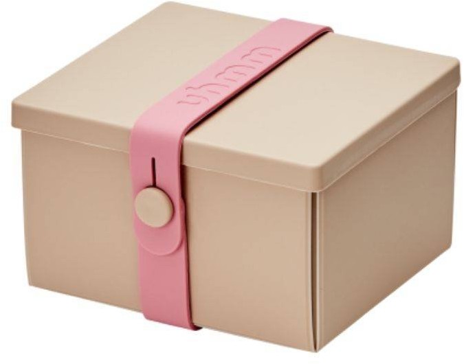 Uhmm No.02 składane pudełko na przekąski Uhmm - mocca / pink 982258