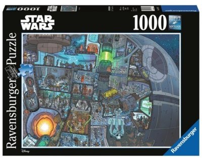 Ravensburger Puzzle 1000 elementów - Star Wars, Gdzie jest Wookie