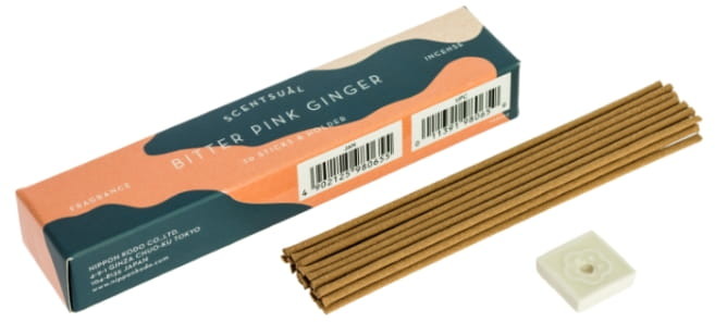 Nippon Kodo Japońskie kadzidełka zapachowe - Scentsual - Bitter Pink Ginger nippon_scentsual_bitter_pink_ginger
