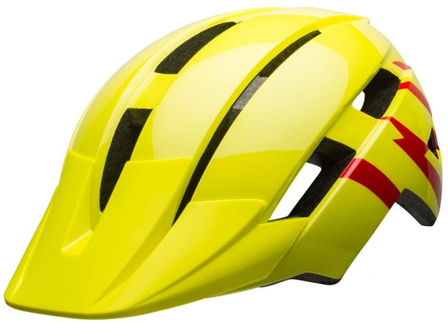 Bell dziecięcy Sidetrack II Youth Hi Viz/Red 50 57 cm