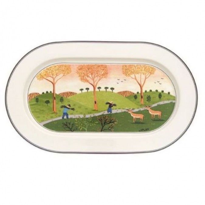 Villeroy & Boch Design Naif Półmisek owalny średnica: 39 cm (10-2337-2910)