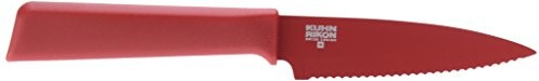colori Colori nóż, karbowanym uchwytem, czerwony 26521