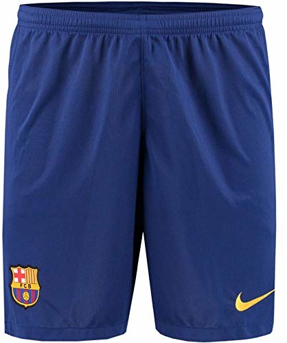 NIKE Nike męskie spodenki piłkarskie FC Barcelona 19/20 Stadium Home/Away, Deep Royal Blue/Varsity Maize, XL, AJ5705-455 AJ5705
