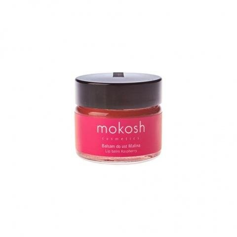 Mokosh Lip Balm Raspberry balsam do ust Malina 15ml 57385-uniw