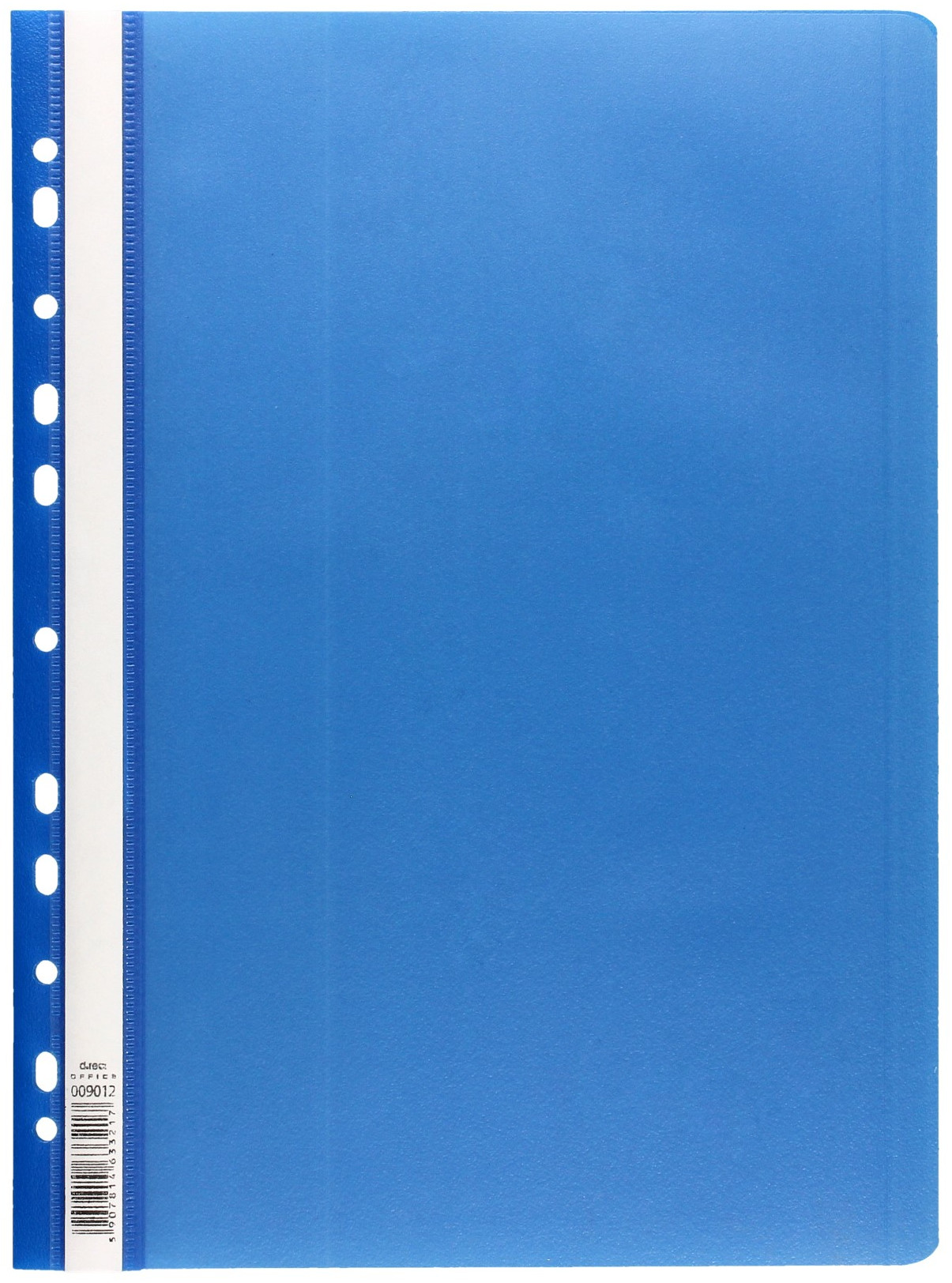 Drect D RECT Skoroszyt miękki perforacja A4 niebieski