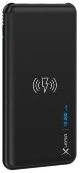 Xlayer Powerbank Wireless Charger 2Way Black 10000mAh Smartphones/Tablets 211962