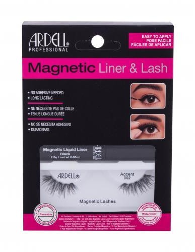 Ardell Magnetic Liner & Lash Accent 002 1 szt Sztuczne rzęsy Black