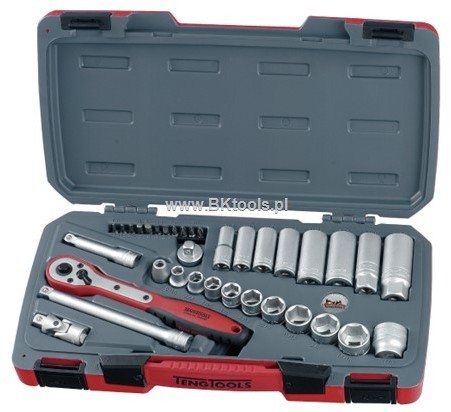 TENG TOOLS TENGTOOLS ZESTAW NARZĘDZI NASADOWYCH 3/8