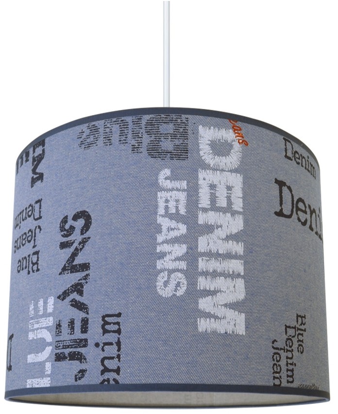 Lampdar Żyrandol na drucie JEANS 1xE27/60W/230V