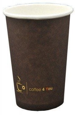 Bagstar Kubek papierowy 250ml z nadr.COFFEE 4 YOU (100) 222.508