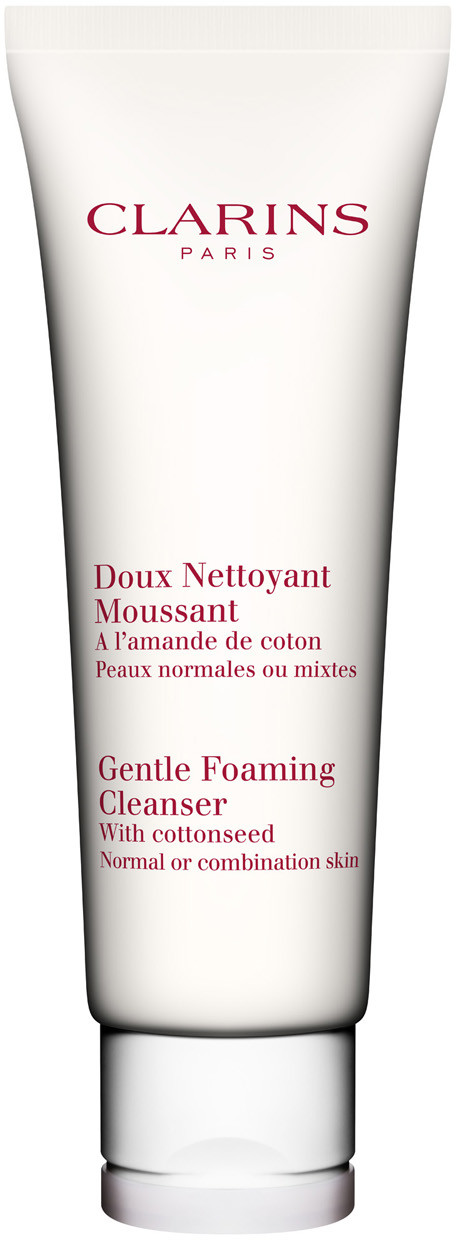 Clarins Gentle Foaming Cleanser 125 ml Pianka oczyszczająca do demakijażu cera normalna i mieszana LETNIA WYPRZEDAŻ DO 80%