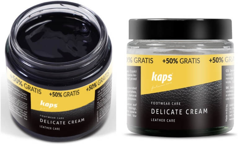 Kaps Krem Pasta do butów Delicate Cream 75ml Gratis 50% 118-czarny) 371_20211029100106