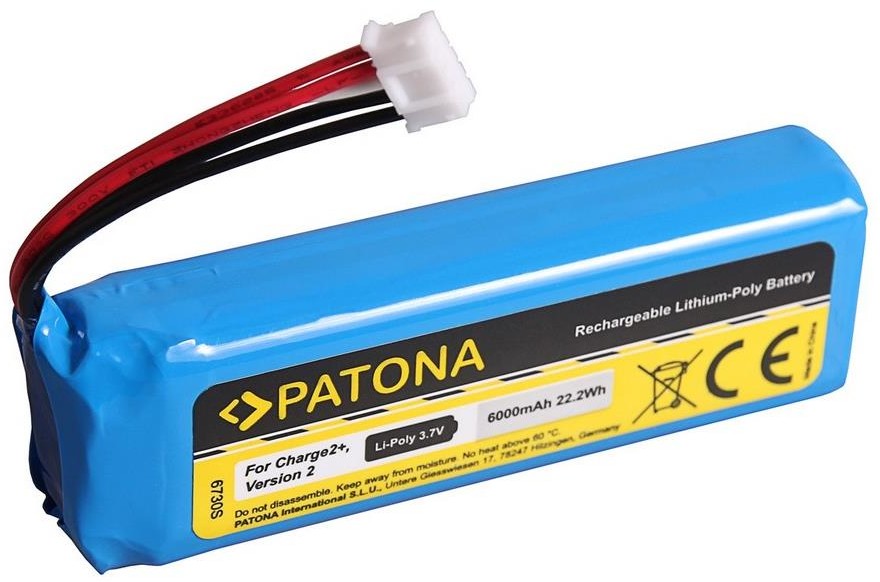PATONA PATONA - BateriJBL Charge 2+/Charge 3 6000mAh 3,7V Li-Pol