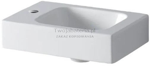 Geberit Ceramika Geberit iCon umywalka 38 cm lewa 124836000