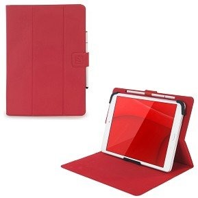 TUCANO TAB-fap10-R Universal Tablet do etui z funkcją stania czerwone TAB-FAP10-R